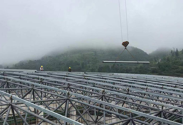 沛县网架施工